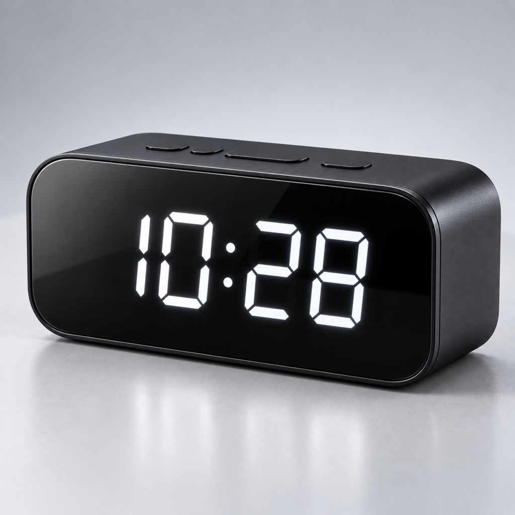 Digital LED Alarm Clock