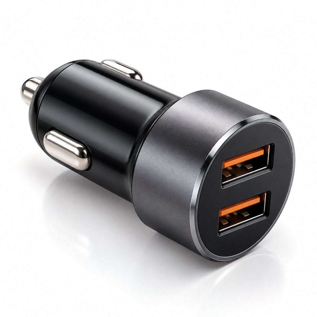 Dual-Port Car Fast Charger